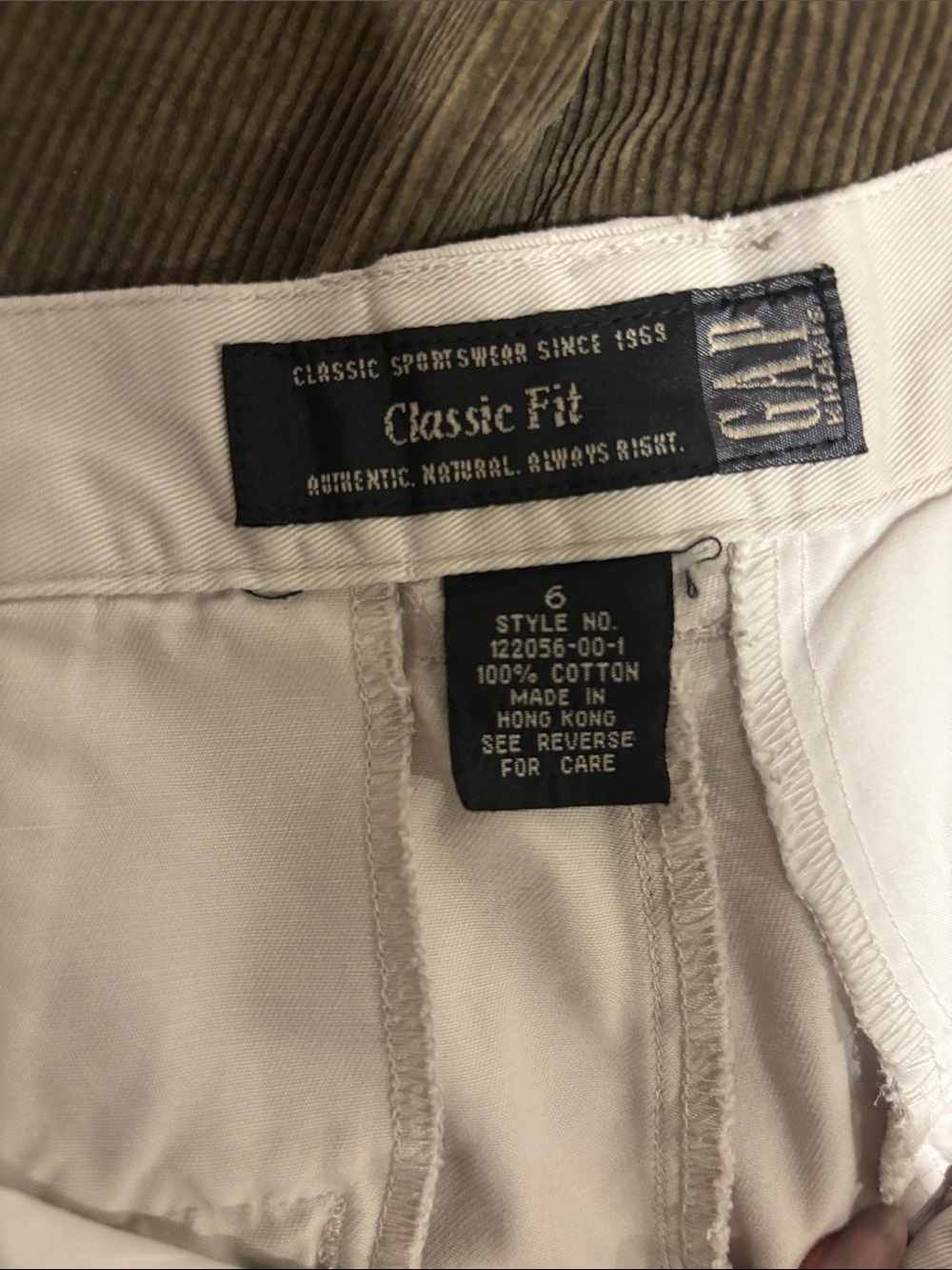 classic‎ 90s fit khakis VTG - Picture 11 of 11